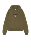 Guess Originals Baker Logo Hoodie In Olive