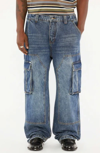 Guess Originals Cargo Jeans In Gdwo