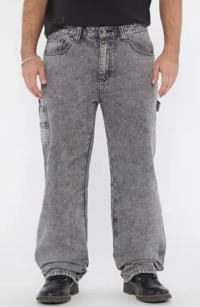 Guess Originals Go Canvas Carpenter Pants In Grey