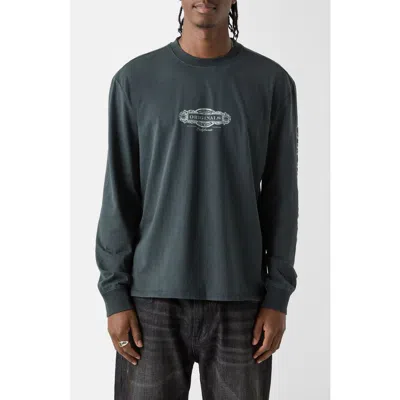 Guess Originals Go Cotton Graphic T-shirt In Gray