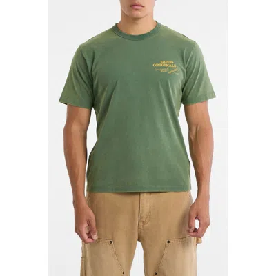 Guess Originals Go Hardware Graphic T-shirt In Green