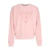 Guess Originals Go Vintage Men's Crewneck Sweatshirt Blush Cotton Multi In Blush Cotton Multi