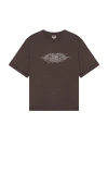 Guess Originals Heavyweight Tee In Brown