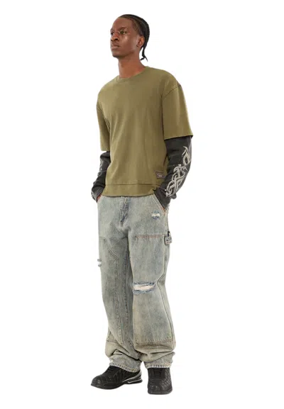 Guess Originals Jeans Man  Carpenter In Blue
