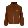 Guess Originals Men's Go Tricot Track Jacket Brown Sand In Brown Sand
