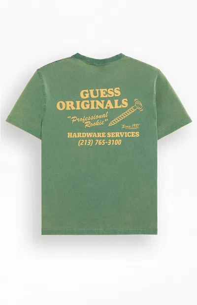 Guess Originals Men's Hardware T-shirt In Green In Multi