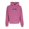 Guess Originals Men's Hoodie Go Baker Logo Hoodie Distressed Damson Multi In Distressed Damson Multi