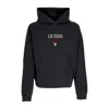 Guess Originals Men's Hoodie Go Baker Logo Hoodie Jet Black Multi In Jet Black Multi