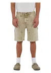 Guess Originals Unisex Adult Shorts  By Jeans In Beige