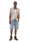 Guess Originals Unisex Adult Shorts  By Jeans In Blue