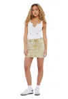Guess Originals Women's Skirt  By Jeans In Beige