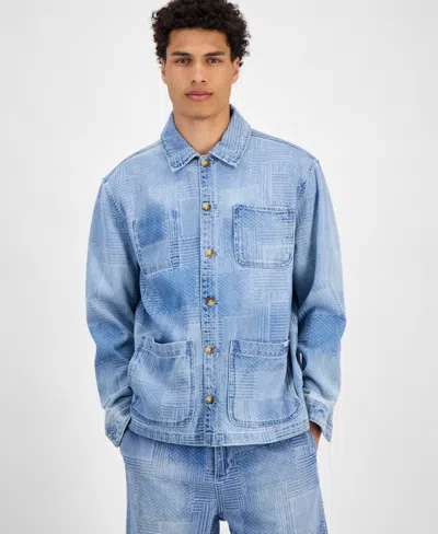 Guess Orion Men's Relaxed-fit Orion Denim Jacket