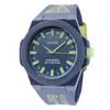 Guess Outspoken Men's 40mm Quartz Watch In Blue