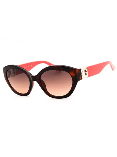 Guess Oval Injected Propionate Women's Sunglasses In Multi