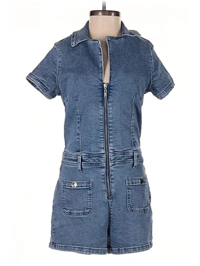 Pre-owned Guess Overalls In Blue