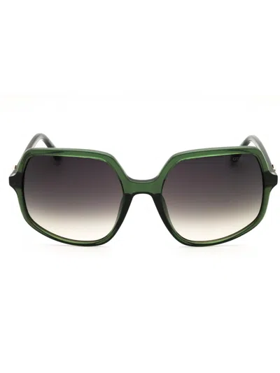 Guess Oversized Women's Fashion Sunglasses In Green