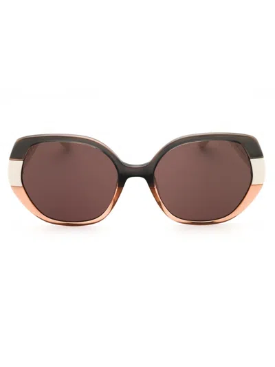 Guess Oversized Women's Sunglasses - Gu7911 Style In Brown