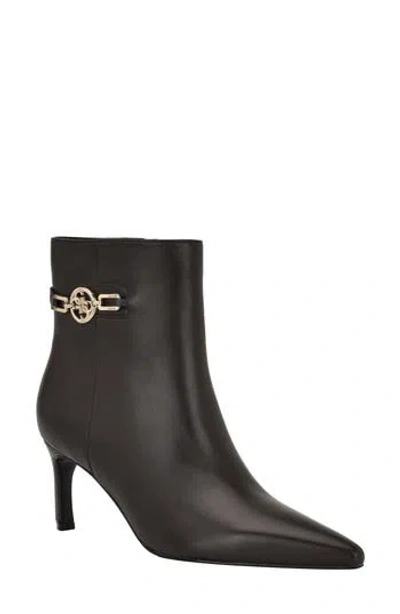 Guess Paislie Ankle Boot In Brown