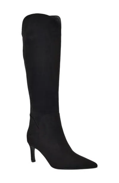 Guess Palisa Knee High Boot In Black