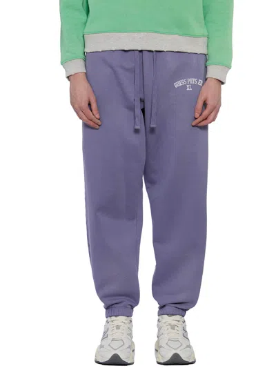 Guess Pantalone Jog. In Cotone In Purple