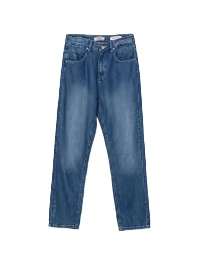 Guess Kids' Patch Pocket Jeans In Blue