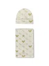 Guess Patterned Hat Set In Neutral