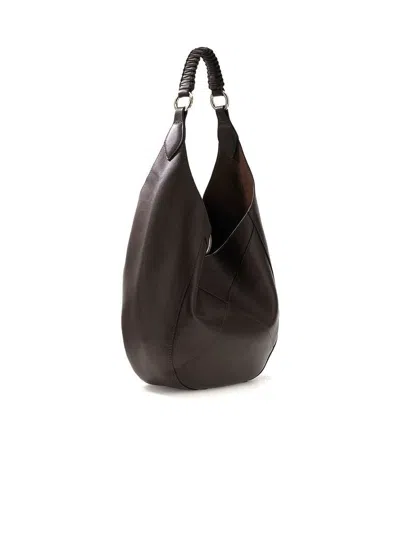 Guess Pauline Hobo Bag In Brown