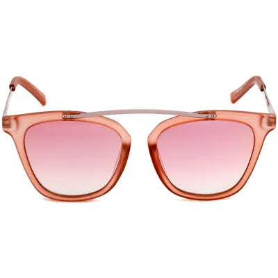 Guess Pink Mirror Irregular Unisex Sunglasses Gg1154 73u 53 In ["pink"]