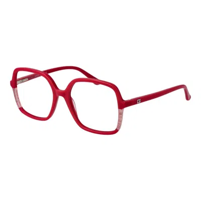 Guess Pink Women Optical Frames In Red