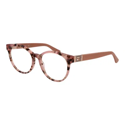 Guess Pink Women Optical Frames In Brown