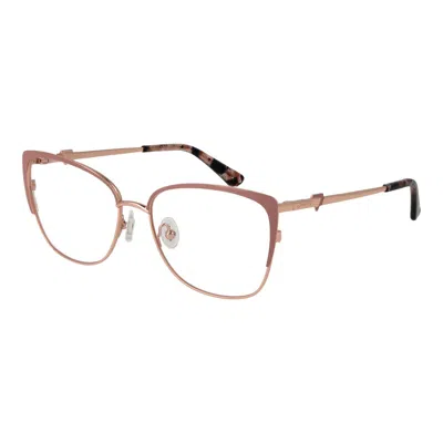 Guess Pink Women Optical Frames In Gold