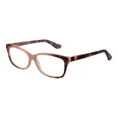 Guess Pink Women Sunglasses In Brown