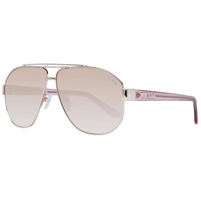 Guess Pink Women Women's Sunglasses In Metallic