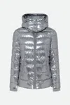 Guess Piumino Argento In Grigio