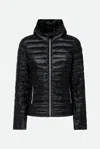 Guess Piumino Nero In Nero