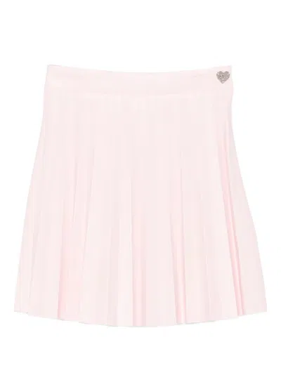 Guess Kids' Pleated Skirt In Pink