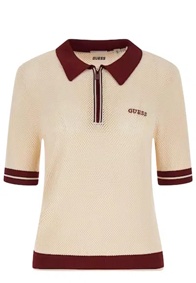 Guess Polo Gabry In Neutral