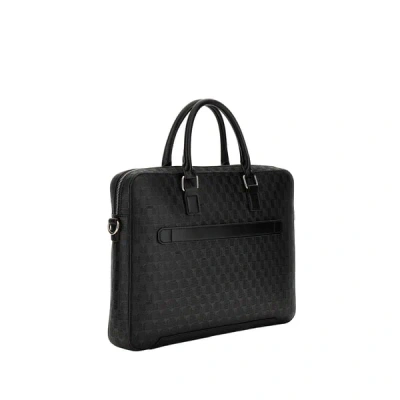 Guess Porte-documents Texuré In Black