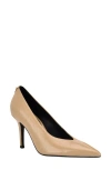 Guess Prinda Pointed Toe Pump In Neutral