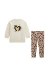 Guess Printed Leggins Set In Multi