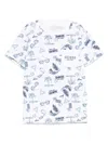 Guess Printed T-shirt In White