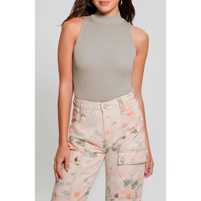 GUESS GUESS PRISCILLA MOCK NECK SLEEVELESS RIB SWEATER