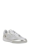 Guess Pritie Sneaker In Silver