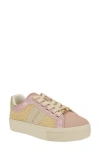 Guess Prym Sneaker In Pink
