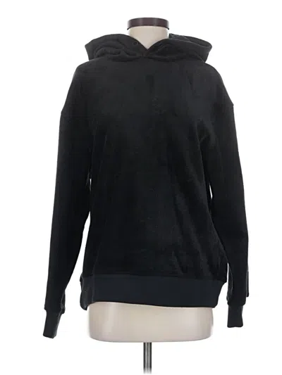 Pre-owned Guess Pullover Hoodie In Black