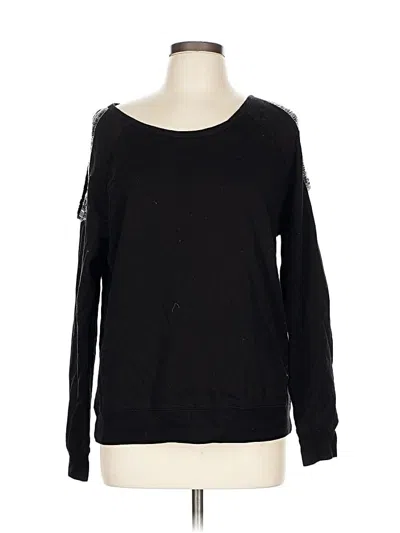 Pre-owned Guess Pullover Sweater In Black