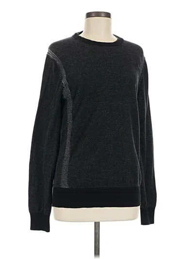 Pre-owned Guess Pullover Sweater In Black