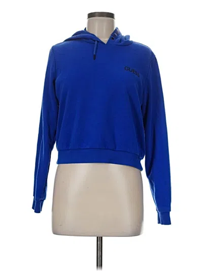 Pre-owned Guess Pullover Sweater In Blue