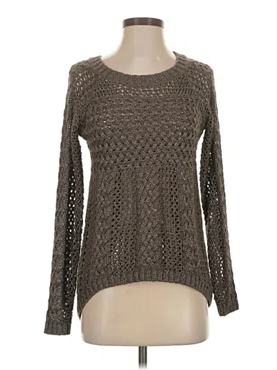 Pre-owned Guess Pullover Sweater In Brown