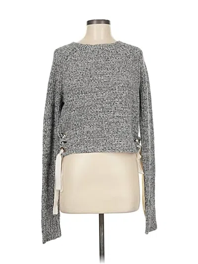 Pre-owned Guess Pullover Sweater In Gray